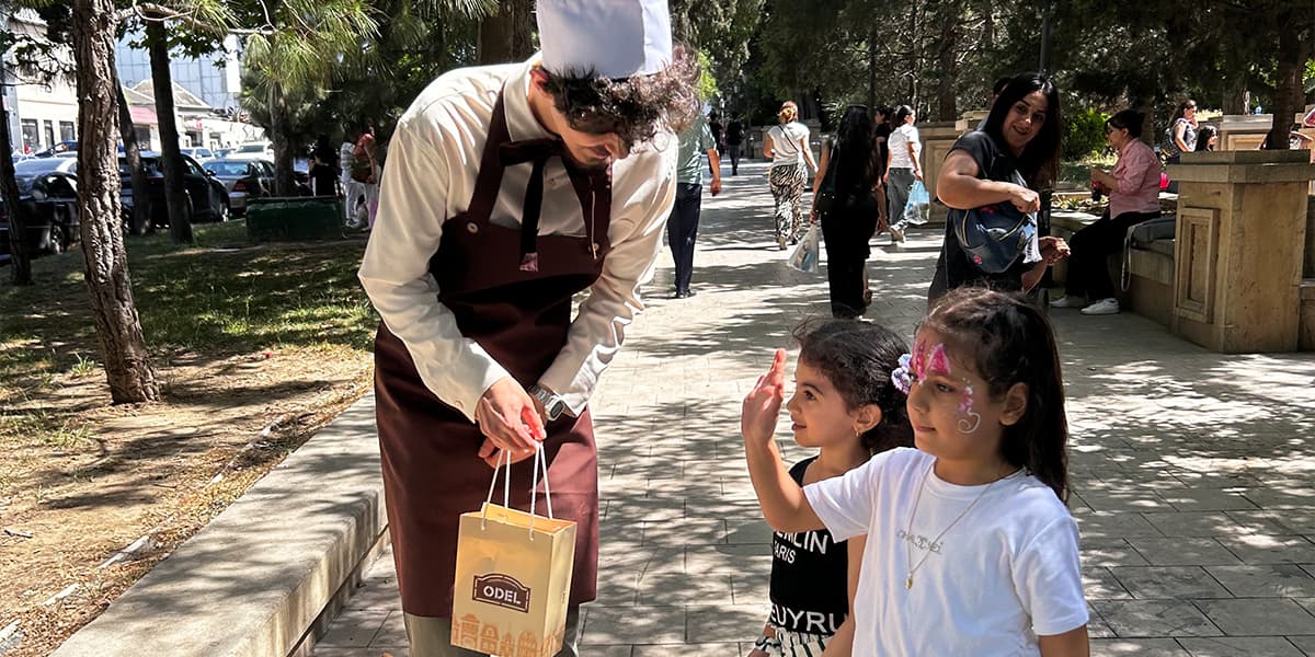 "ODEL"dən balacalara şirin hədiyyələr!